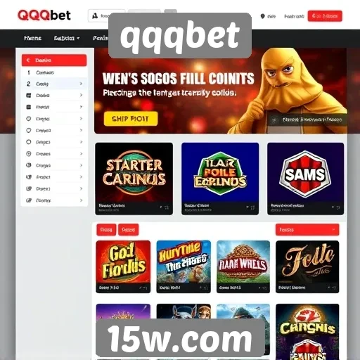 Experiência do usuário na interface do site qqqbet